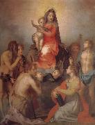 Andrea del Sarto, Virgin Mary and her son with Christ